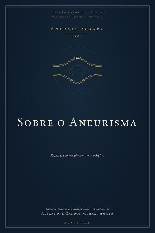 Capa do livro Sobre o Aneurisma