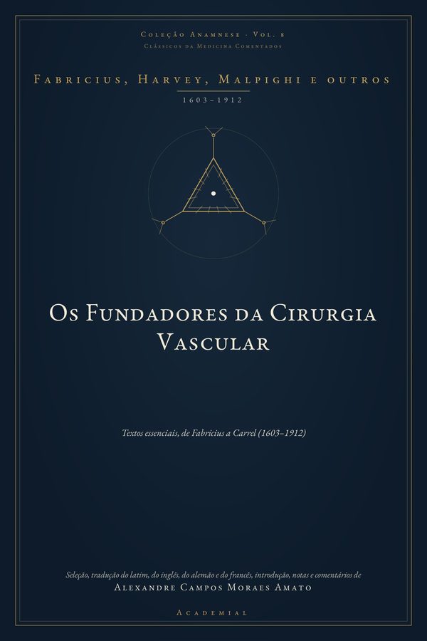 Capa do livro Os Fundadores da Cirurgia Vascular