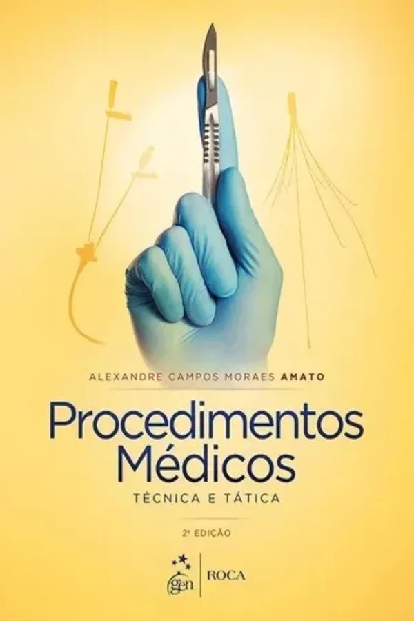 Capa do livro Procedimentos Médicos - Técnica e Tática